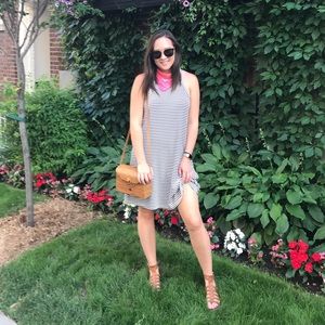 Madewell Striped Knit Dress